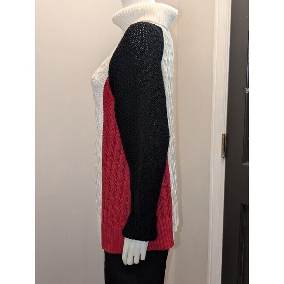 Talbot's Red White Blue Sweater Women's Medium - Picture 5 of 10
